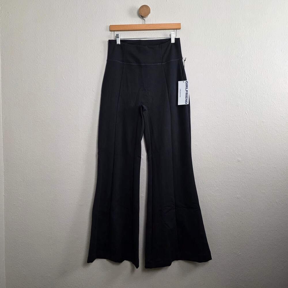 Girlfriend Collective Black Luxe Flare Leggings XL New NWT Tall 32 Inseam